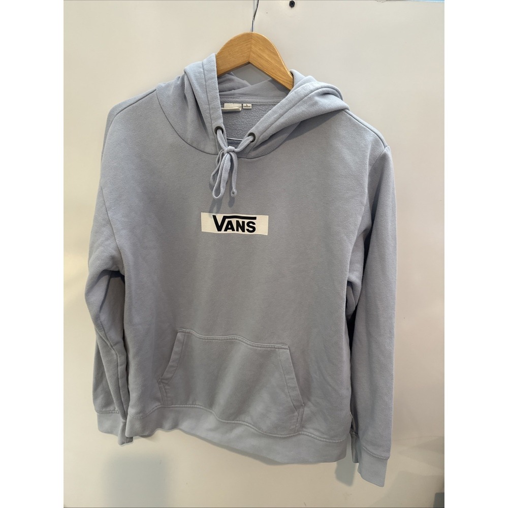 Vans Warped Out Blue Hoodie Large